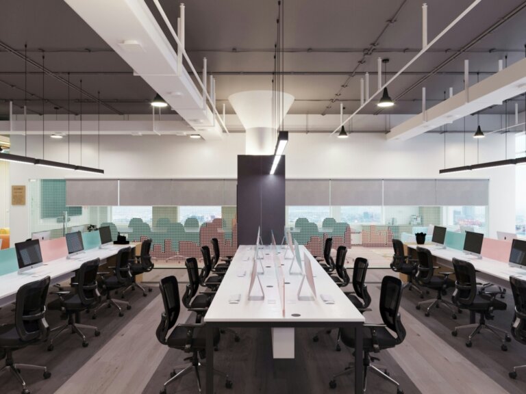 Open Office Plan & Layout | Kova Interiors