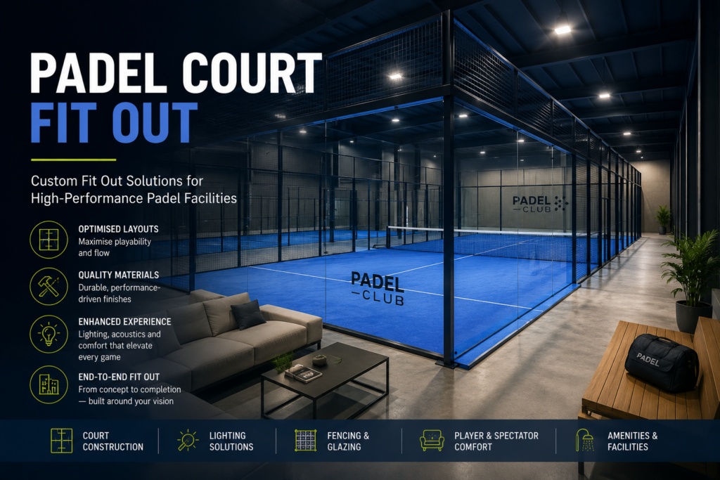 Padel Court Fit Out 